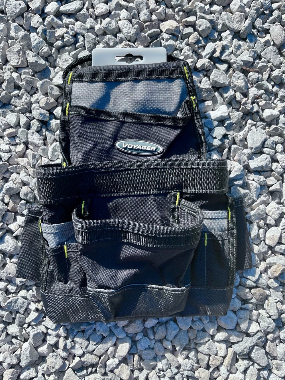 NEW Voyager Heavy Duty Pocket Tool Belt Pouch – Ballistic Nylon, Hammer Loop